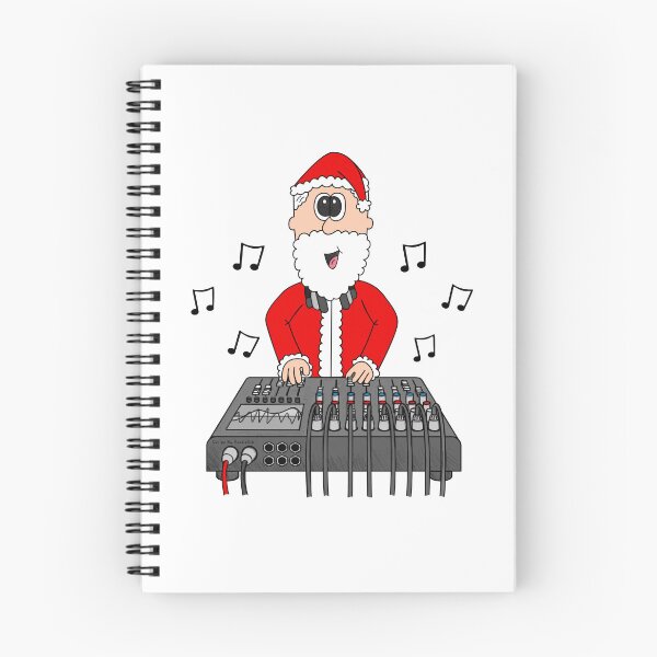 Item preview, Christmas Sound Engineer Santa Musician Funny designed and sold by doodlerob.