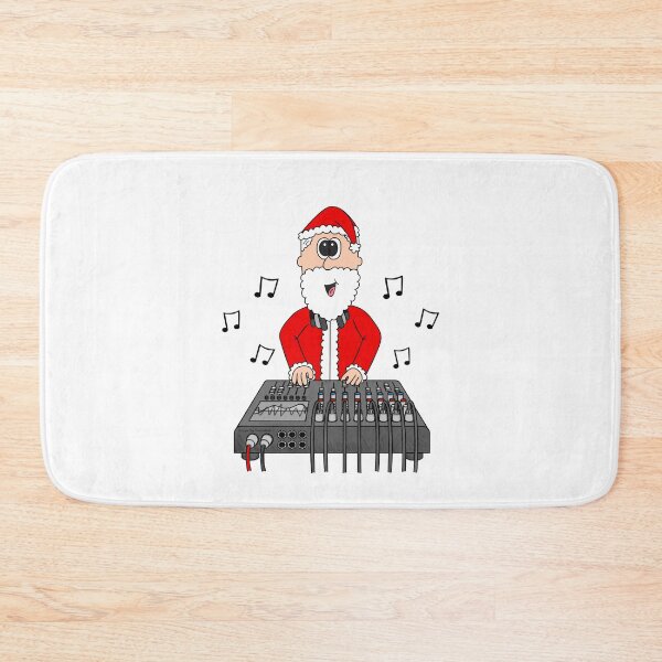 Item preview, Christmas Sound Engineer Santa Musician Funny designed and sold by doodlerob.