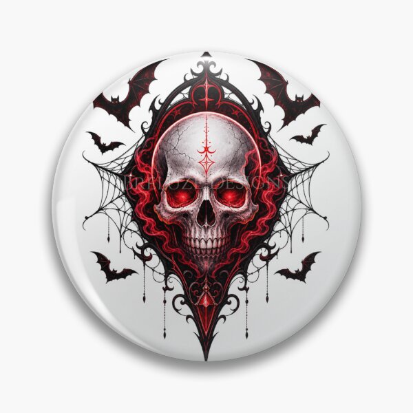Item preview, Gothic Ghost Skull designed and sold by BreluzeK.