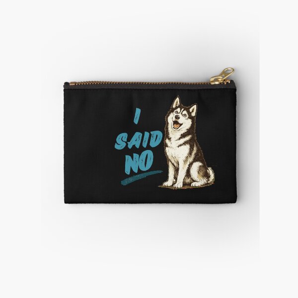 Item preview, Siberian Husky I Said No Funny Dog Shirt | Dramatic Husky Meme Design designed and sold by AdicretorDesign.