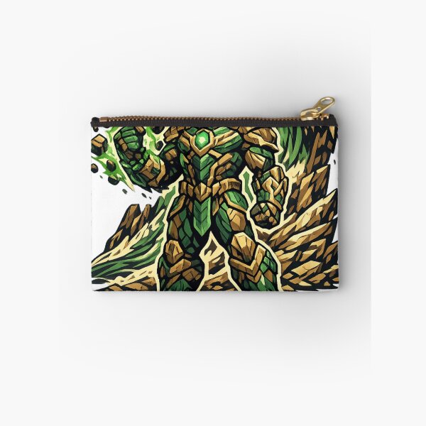 Item preview, Emerald Earth Warrior Green Armor Nature Energy Hero designed and sold by irfanshikh.