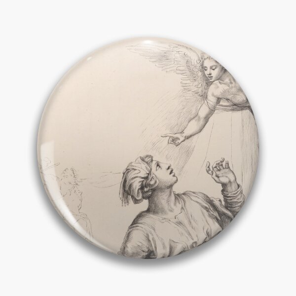 Item preview, The Annunciation Angel and Virgin Mary designed and sold by artofuniverse.