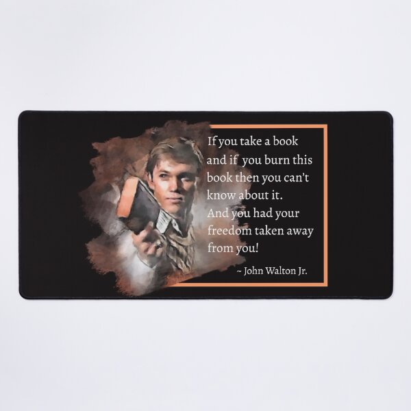 Item preview, John Boy Walton Freedom of Speech designed and sold by DNiceGirl.