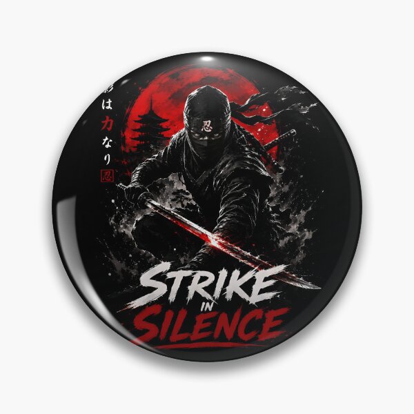 Item preview, Ninja Warrior Strike in Silence designed and sold by Amr Siam.