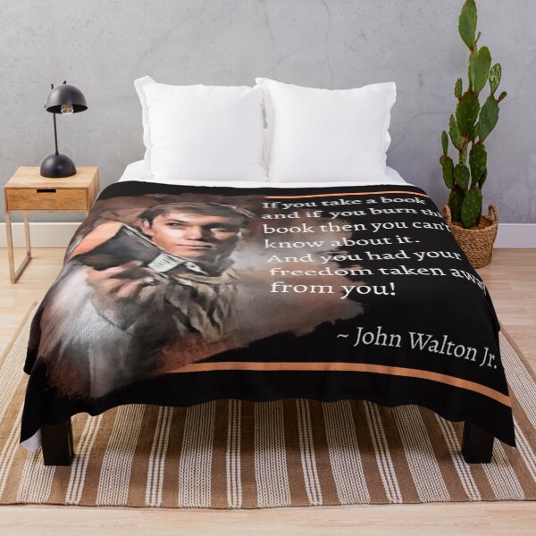 Item preview, John Boy Walton Freedom of Speech designed and sold by DNiceGirl.