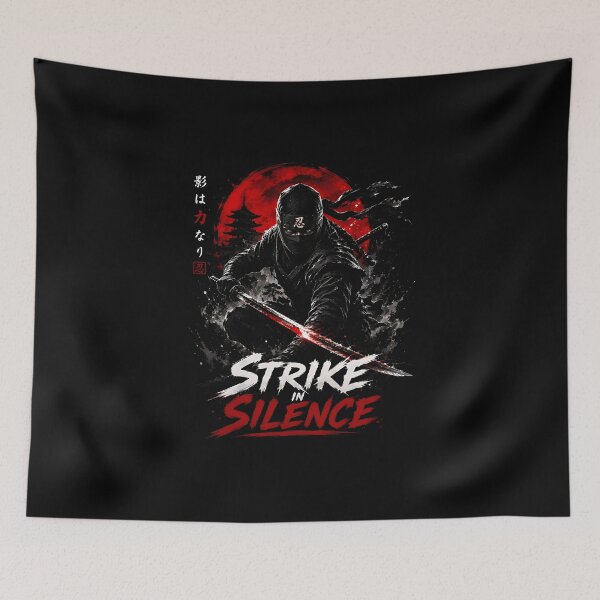 Item preview, Ninja Warrior Strike in Silence designed and sold by Amr Siam.