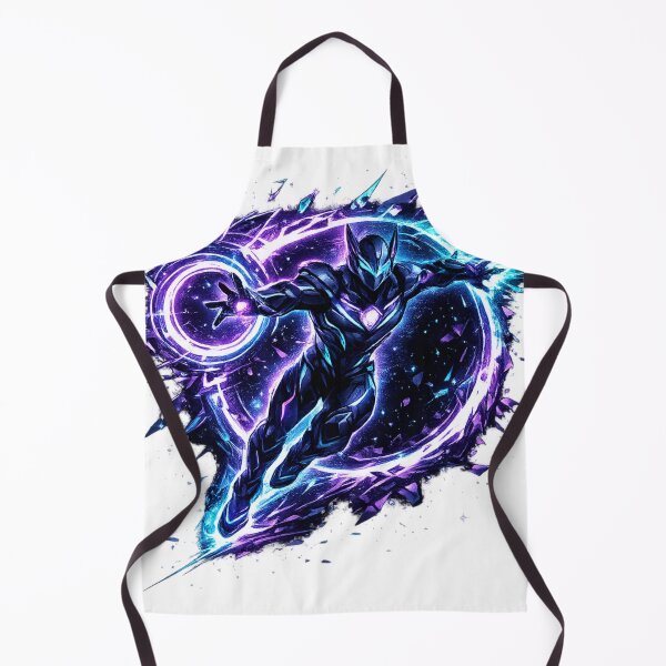 Item preview, Cosmic Rift Warrior Purple Blue Space Energy Hero designed and sold by irfanshikh.