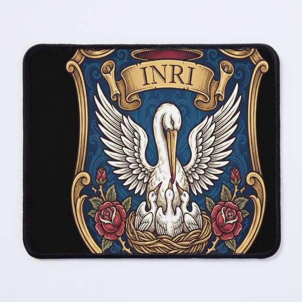 Item preview, Rosicrucian Rose Croix Pelican INRI Symbol designed and sold by scelzokurthl.