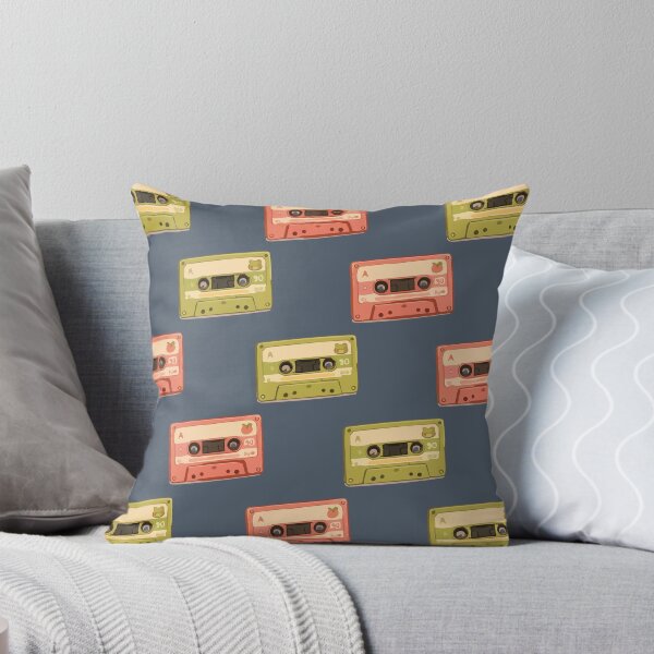 Item preview, Vintage Cassette Tape Pattern – Retro 80s 90s Music Aesthetic designed and sold by SimplePoDesign.