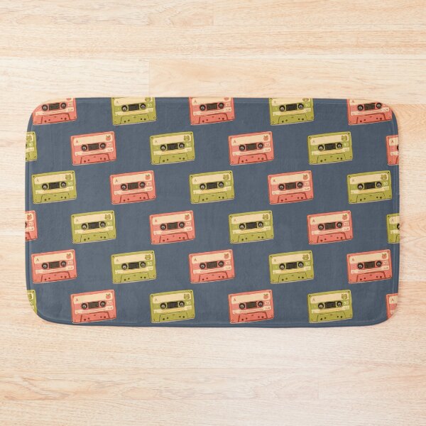 Item preview, Vintage Cassette Tape Pattern – Retro 80s 90s Music Aesthetic designed and sold by SimplePoDesign.