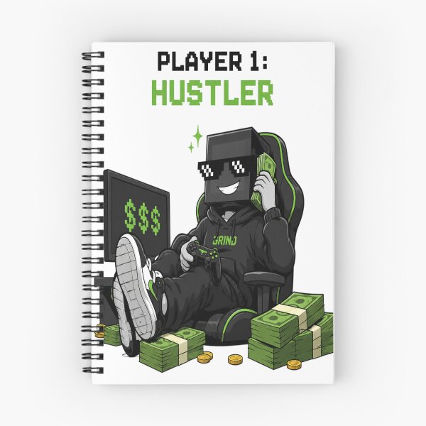 Item preview, Hustler Gamer Design designed and sold by StreetWave01.