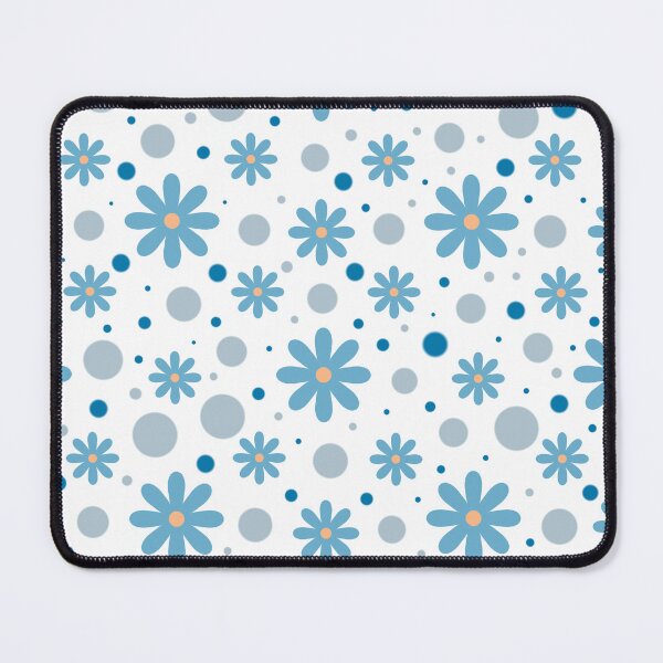 Item preview, Floral and Polka Dot Seamless Pattern designed and sold by SmallDart Creations.