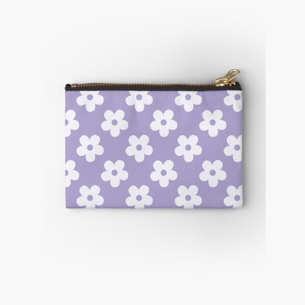 Item preview, Lavender Purple and White Retro Floral Pattern | Vintage Purple and White Flowers | Groovy Cottagecore Botanical Pattern | Preppy Magnolia and Wisteria Daisies Flowers Pattern designed and sold by VivaFy.
