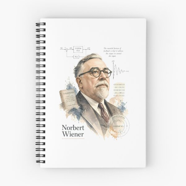 Item preview, Norbert Wiener designed and sold by Sarcastic designs.
