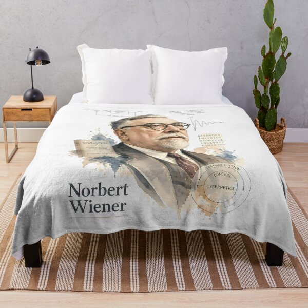 Item preview, Norbert Wiener designed and sold by Sarcastic designs.