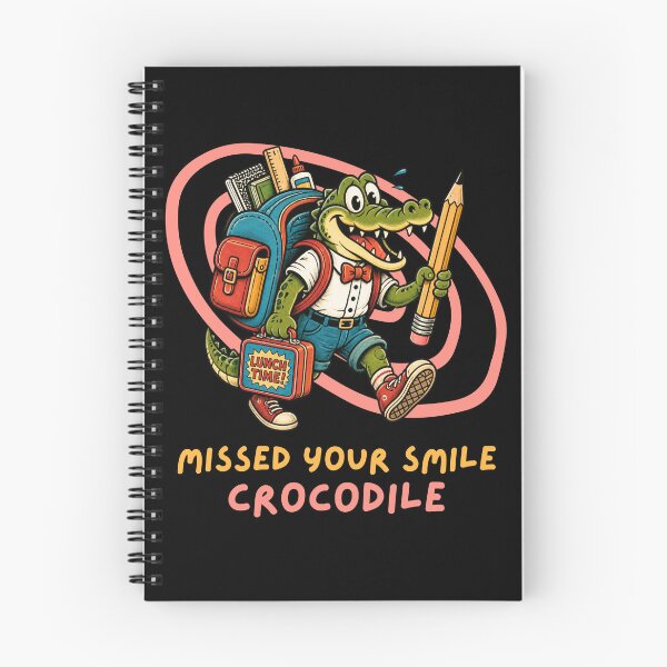 Item preview, Missed Your Smile Crocodile designed and sold by tellia-kallisto.