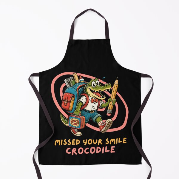 Item preview, Missed Your Smile Crocodile designed and sold by tellia-kallisto.