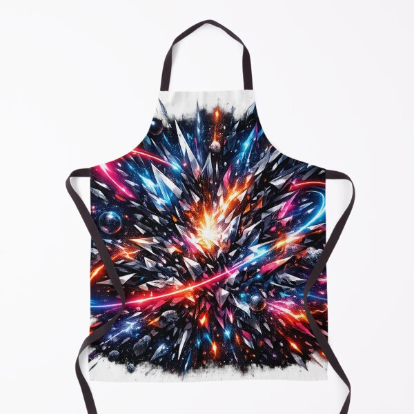 Item preview, Neon Impact – Futuristic Cosmic Chaos Explosion designed and sold by moditeck.
