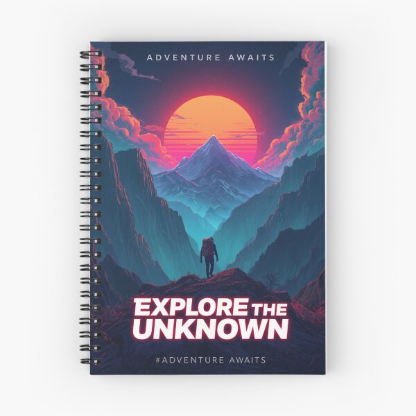 Item preview, Explore the Unknown Mountain Adventure designed and sold by muhammadkhafidh.