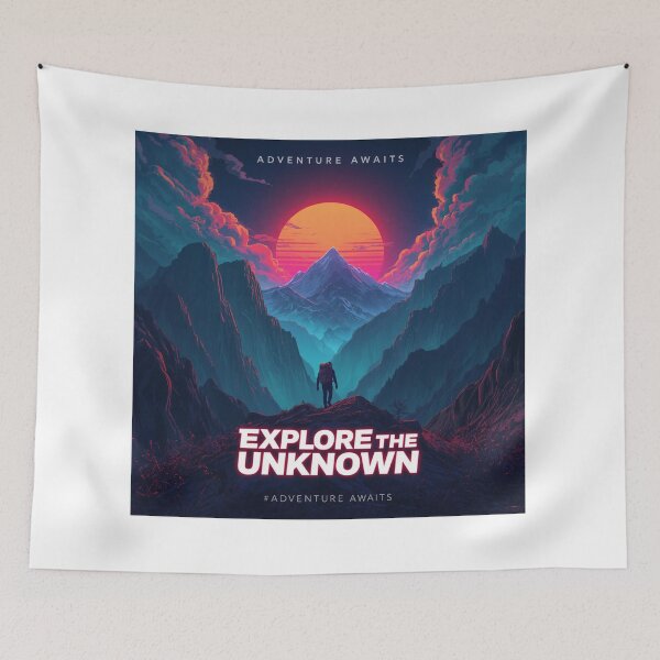 Item preview, Explore the Unknown Mountain Adventure designed and sold by muhammadkhafidh.