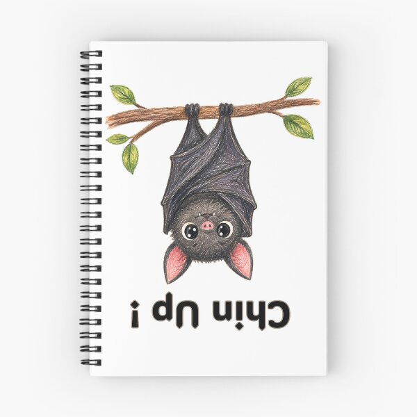 Item preview, Chin Up Cute Upside Down Bat designed and sold by Buli89.