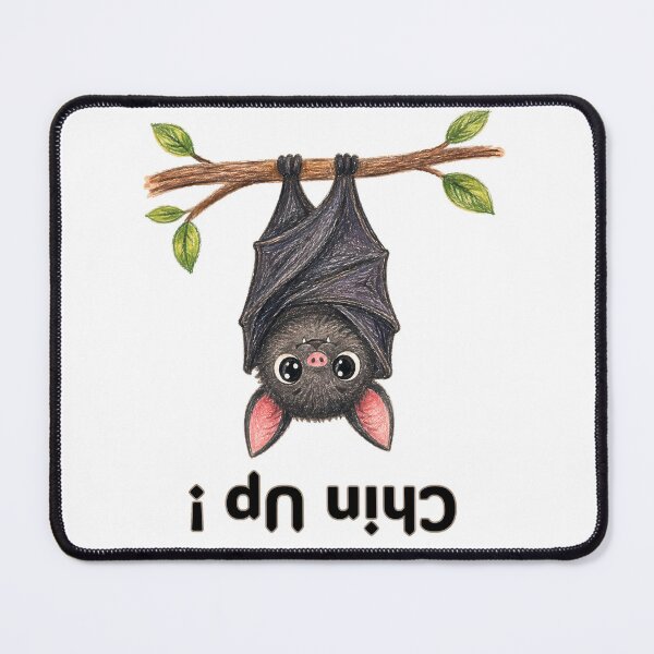 Item preview, Chin Up Cute Upside Down Bat designed and sold by Buli89.