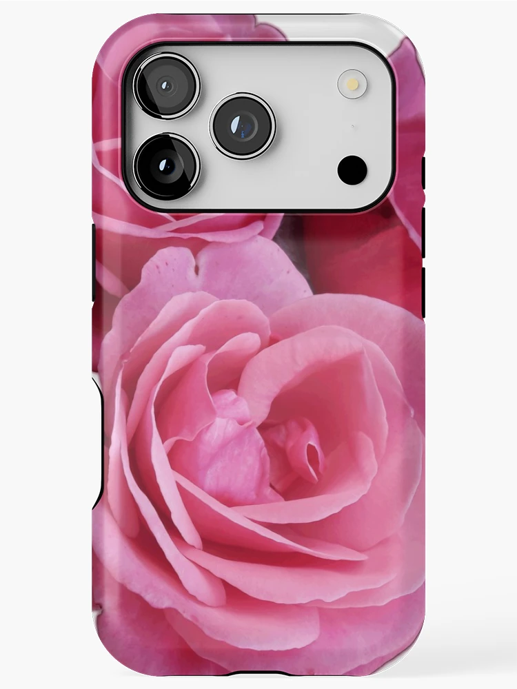 Thumbnail 1 of 4, iPhone Case, Pink Roses designed and sold by Sandyram.