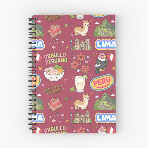 Item preview, Peru Cute Collage Pastel Seamless Pattern designed and sold by HowToCanadian.
