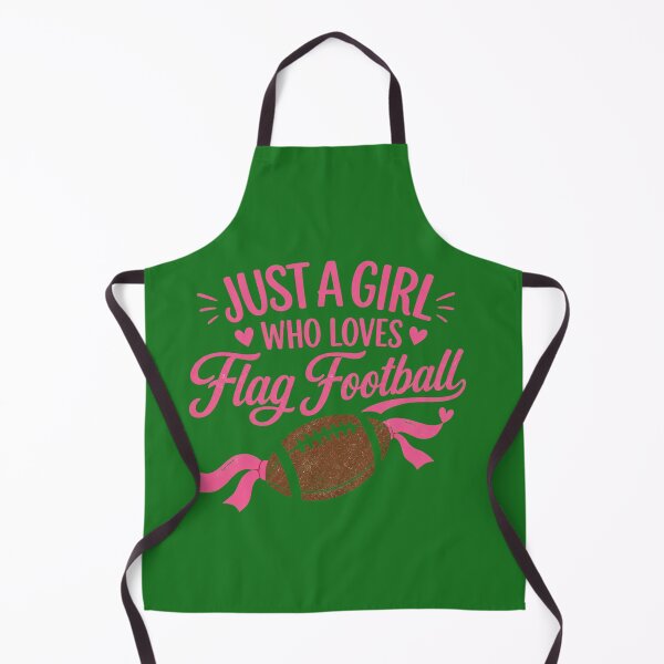 Item preview, Just a Girl Who Loves Flag Football designed and sold by Pixel-Lair.