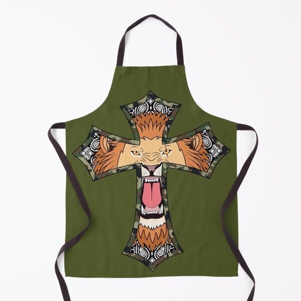 Item preview, Lion Cross - Camouflage, Bandana Style designed and sold by DESTRATOR_DE.