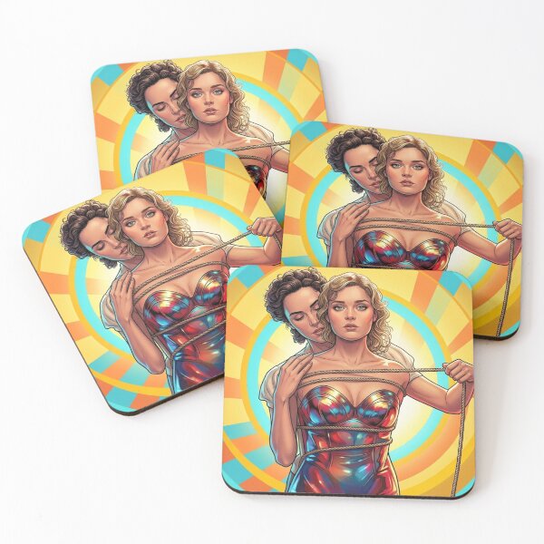 Item preview, Bound In Wonder Elizabeth & Olive Lgbtq+ Comic Book Art Home Wall Decor Print Poster Pride TV Series Movie  designed and sold by Mind Space.