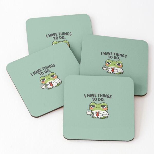 Item preview, Tiny Frog, Huge Responsibilities – I Have Things To Do designed and sold by DESPOT07.