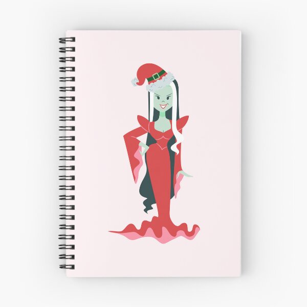 Item preview, goth christmas horror santa vampire woman designed and sold by Gossip Rag.