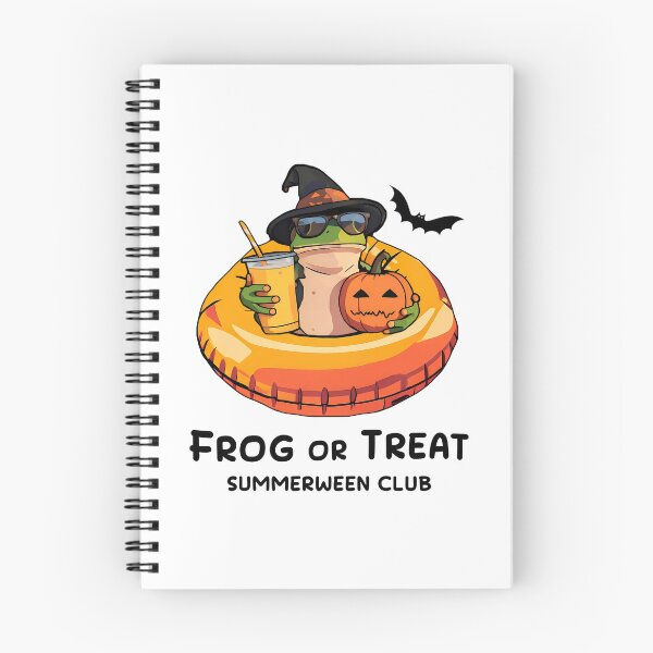 Item preview, Frog Or Treat Summerween Club - Funny Summer Halloween Humor designed and sold by Mado Shop.