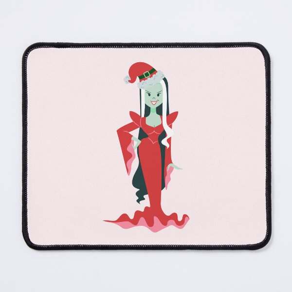 Item preview, goth christmas horror santa vampire woman designed and sold by Gossip Rag.
