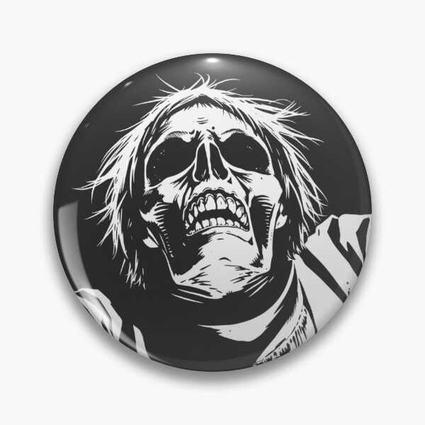 Item preview, High Contrast Screaming Zombie Comic Graphic designed and sold by ERODED SELF.
