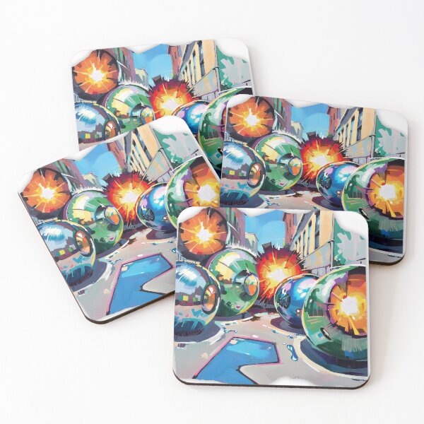 Item preview, Urban Graffiti Spray Can Explosion Art designed and sold by lenARTprints.