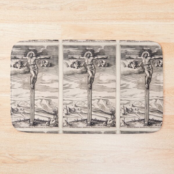 Item preview, Crucifixion of Christ With Mourning Angels designed and sold by artofuniverse.