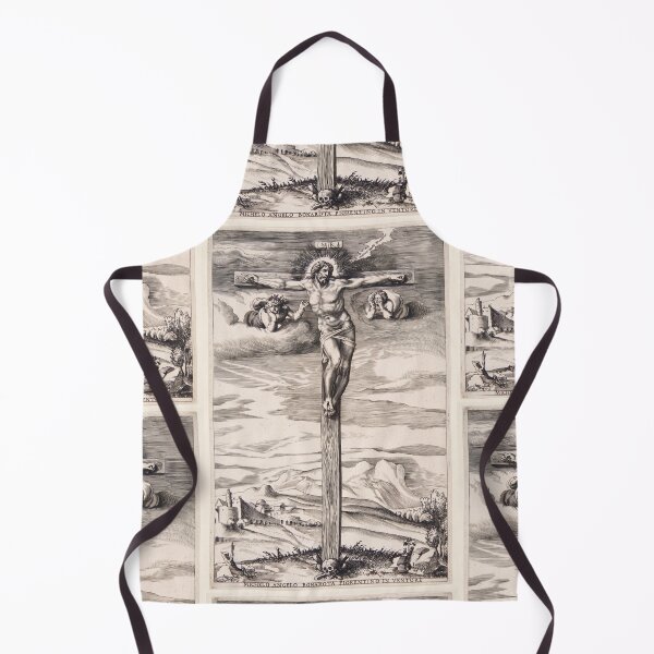 Item preview, Crucifixion of Christ With Mourning Angels designed and sold by artofuniverse.