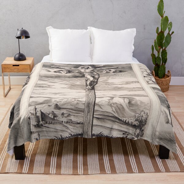 Item preview, Crucifixion of Christ With Mourning Angels designed and sold by artofuniverse.