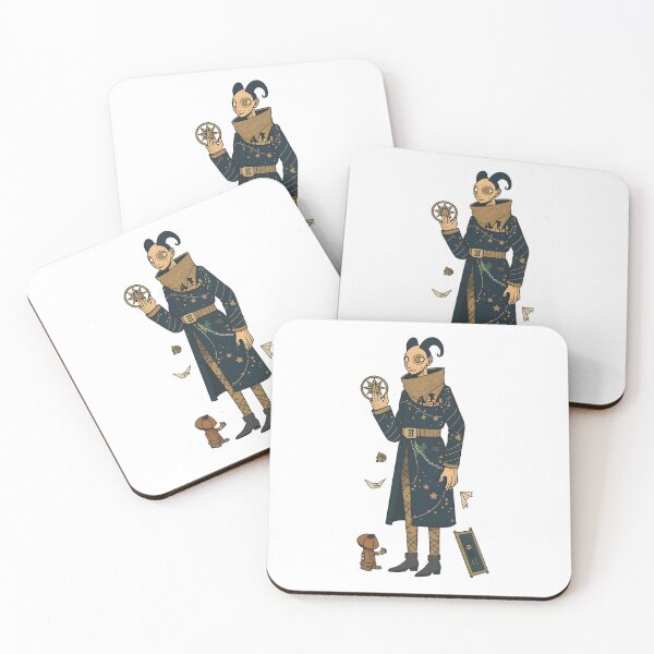 Item preview, Quirky Celestial Astrologer Fantasy Character Illustration designed and sold by azedgwg.
