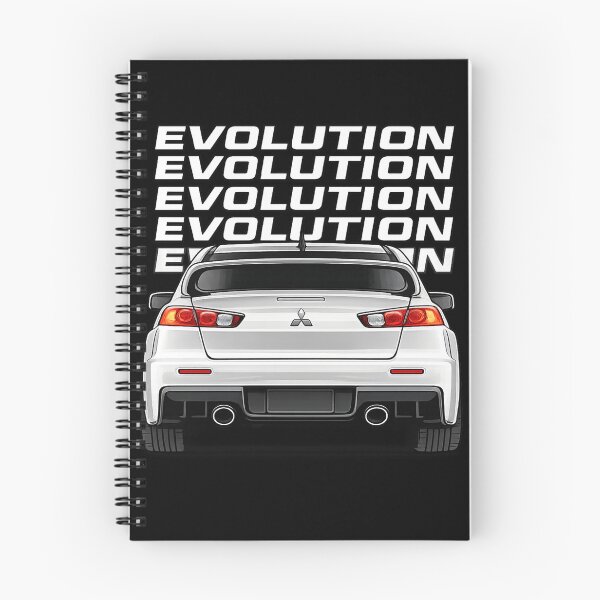 Item preview, Mitsubishi Evo X Rear View Evolution JDM Car Hoodie designed and sold by xAlqasi.