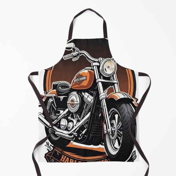 Item preview, Vintage Harley Davidson Motorcycle Retro Chopper Biker Art designed and sold by GlowAura7.