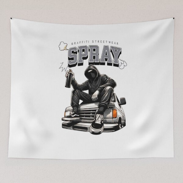 Item preview, Spray Streetwear – Graffiti Car Rider ? designed and sold by TrendPrint5.