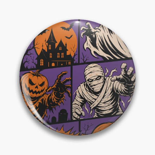 Item preview, Halloween Comic-Style Monsters designed and sold by legendaryskins.