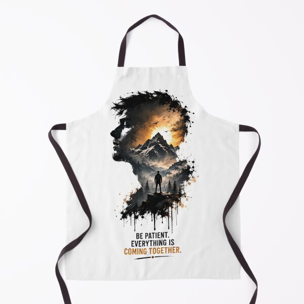 Item preview, Mountain Motivation Be Patient Keep Going designed and sold by Amr Siam.