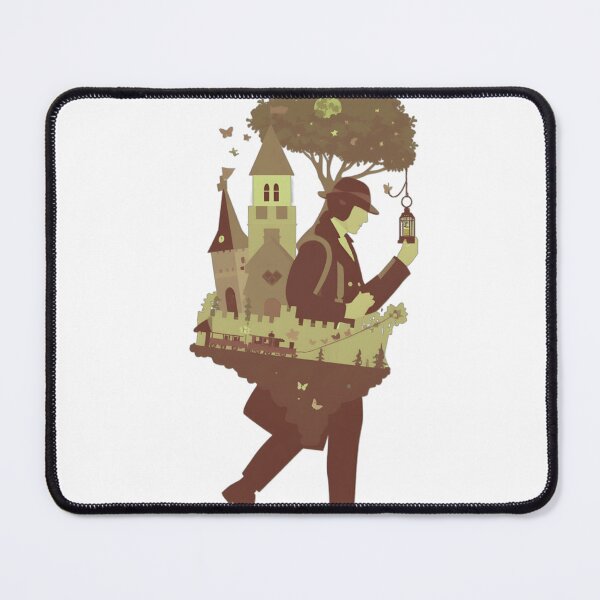 Item preview, Traveler Carrying Castle Fairytale Storybook Art designed and sold by azedgwg.