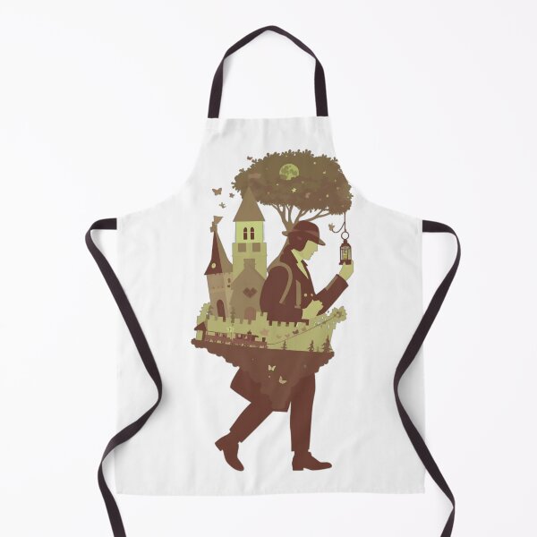 Item preview, Traveler Carrying Castle Fairytale Storybook Art designed and sold by azedgwg.
