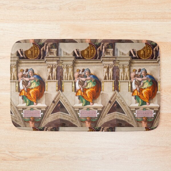 Item preview, The Delphic Sibyl Renaissance Fresco designed and sold by artofuniverse.