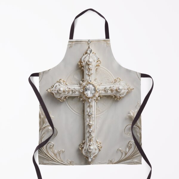 Item preview, Luxury Ivory Cross in Art Nouveau Style designed and sold by Adisak-designs.